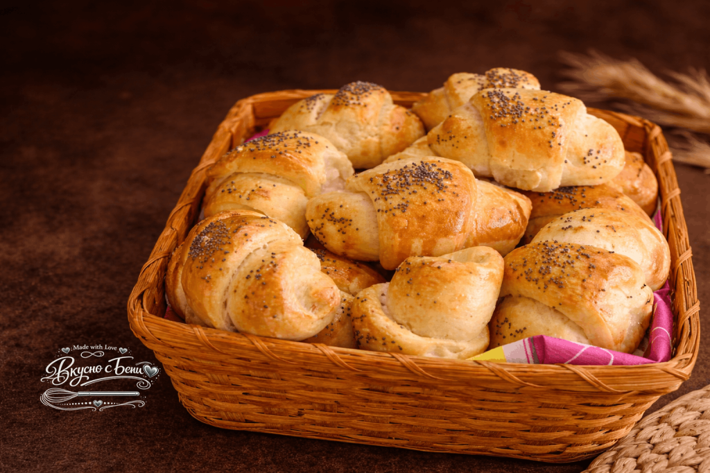 🥐 Пухкави кифлички със сирене